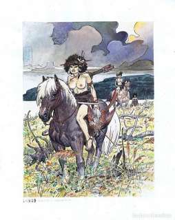 Alfonso Font portada LanciStory arte original Norma aÃ±o 92