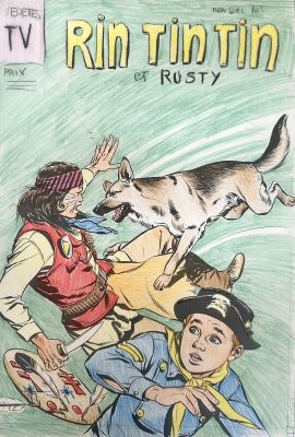 Carlo Marcello | Rin Tin Tin et Rusty # 97 - Le Grand Loup | 2DGalleries