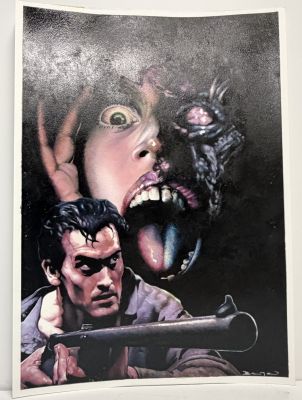 Lot 33 - John Bolton – The Evil Dead Graphic Novel Cover Original Art, 2008 | Oberon Auctions