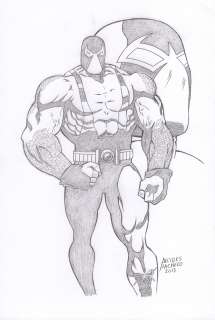 Alcides Pacheco | Bane Pinup | Abel Original Art