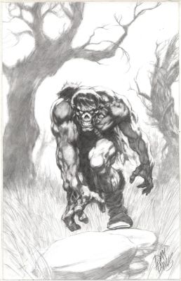Dan Lawlis | Frankenstein Original Art By Dan Lawl | ComicArtFans Classifieds