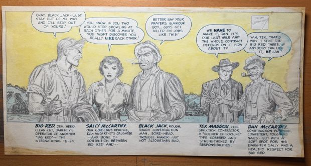 Dan Barry | Dan Barry Comic Strip Proposal | ComicArtFans Classifieds