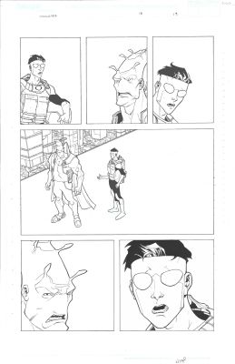 Ryan Ottley | For Sale: Invincible #18 Page 19 | ComicArtFans Classifieds