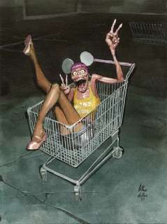 Arthur de Pins - ARTHUR DE PINS - Freak Show - Illustration originale 1 - couverture