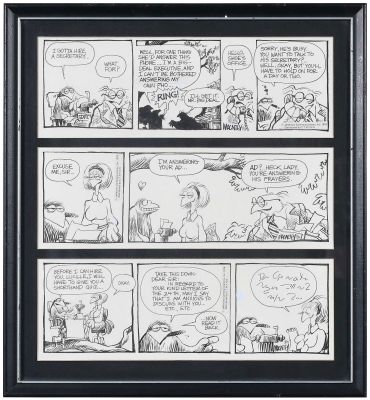 Jeff MacNelly (1948-2000) Shoe and Lucille | Brunk Auctions