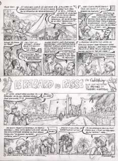 Walthéry | Natacha, planche n°4 Ã  la mine de plomb (et Ã  l… | Banque Dessinée