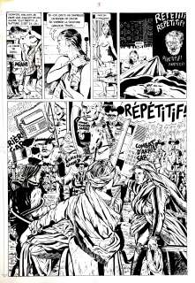 Chantal Montellier - 51. Chantal Montellier : Faux Sanglant (vendue)