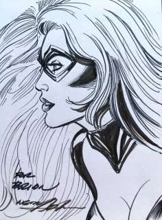 CATWOMAN 1 - Neal Adams - Originele Catwoman tekening - Page volante - original | Catawiki