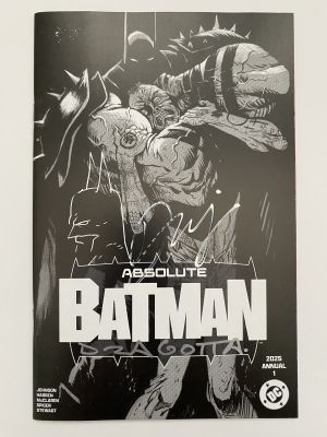 Absolute Batman Annual 1 Felix Comic Art Exclusive Signed/Sketch By Daniel Warren Johnson And Signed By Nick Dragotta (2025) | ComicArtFans Classifieds
