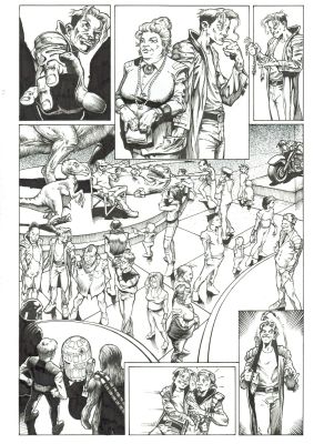 Jim Murray | Lawbreaker Blues P.2. (1995) - Judge Dredd, Lawman of the Future #5 | ComicArtFans Classifieds