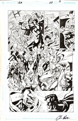 Chris Batista, Mark Farmer | Jla #119 Page 11 | ComicArtFans Classifieds
