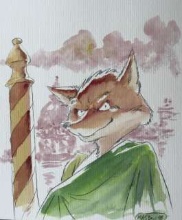 De Cape et de Crocs  - Illustration Couleurs  sur Papier Vergé Épais | Catawiki