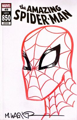 Matt Wagner | Matt Wagner - Spider Man Cover Sketch | ComicArtFans Classifieds