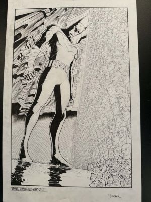 Max Dunbar | Batman Beyond Neo Year 2 Pg 2 | ComicArtFans Classifieds