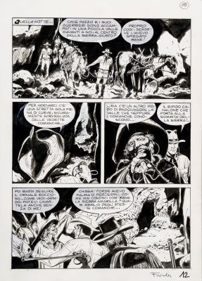 Lot 32 - Frisenda Pasquale - "Tex - Trappola a San Antonio ", 2013 | Urania Casa d’Aste