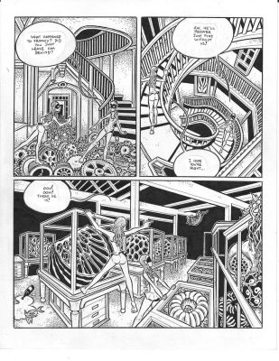 Hans Rickheit | Cochlea & Eustachia - Volume 2 Page 27 (Ce2A22) | ComicArtFans Classifieds