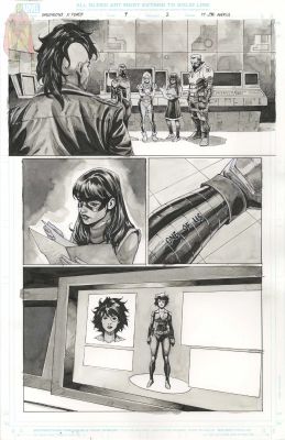Michael Sta. Maria | Inglorious X-Force Issue 9 Page 2 By Michael Sta. Maria | ComicArtFans Classifieds