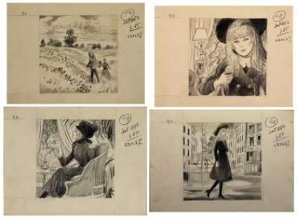Hugues Ghiglia Dessinateur,... | Hugues Ghiglia dessinateur, illustrateur et peintre... | Arthema Auction