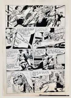 Gerald Forton Spider-Man... | Gerald FORTON Spider-Man Comics Marvel Planche originale... | Arthema Auction