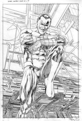 Fernando Pasarín | Green Lantern Corps #1 P. 10 | The Green Room