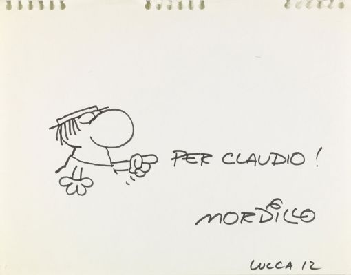 Lot 66 - Mordillo Guillermo - "Omino dal naso tondo", 1977