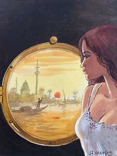  - India Dreams T6 - Aquarelle - projet couverture 