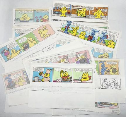 Lot 31 - A large collection of original Henrys Cat artwork comic strips… | misc / divers