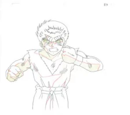 Togashi Yoshihiro - Yu Yu Hakusho | Yu Yu Hakusho – Yusuke Urameshi – Doga – 5127 | La Galerie de la Bande Dessinée