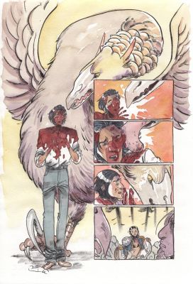 Morgan Beem | Author Immortal # 4 Page 18 | The Artist Bullpen