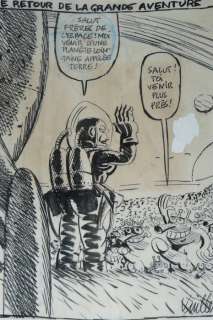 Vuillemin - Illustration originale - Le retour de la grande aventure | Catawiki