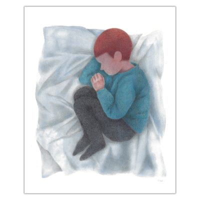 Florian Pigé | Nuit Blanche - Recroquevillé | Achetez de l’Art