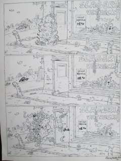 Joop klepzeiker - Originele pagina Joop Klepzeiker 12 - Slagerij Vetneck - D’origine (1996) | Catawiki