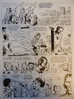 Mitton, Jean-Yves - Originele pagina (p.16)  - Vae Victis! 9 - Julius Caesar, de veroveraar - (1998) | Catawiki