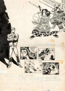 Jijé. Couverture originale Journal de Spirou | BDEnchères