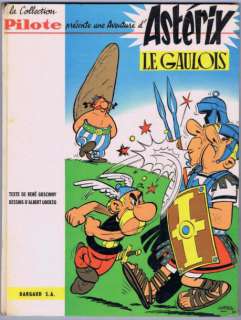 Astérix 1. Â«Astérix le GauloisÂ». UDERZO. Dargaud 3e trimestre 1961, collection | Tessier Sarrou