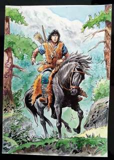 Surzhenko, Roman  - Originele tekening in kleur (aquarel) - De Werelden van Thorgal  - (2019) | Catawiki