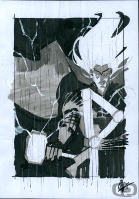 Matteo Scalera | Thor, Cover Layout - Original Artwork by Matteo Scalera | Pulp’s Art