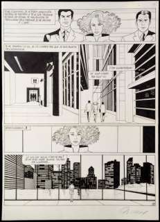 Renaud  - Planche originale (p.18) - Jessica Blandy T.24 - Les Gardiens | Catawiki