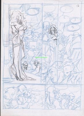 Alfonso Azpiri (Sketches) | Lorna Leviathan pg 13 prelim | Artcoholics