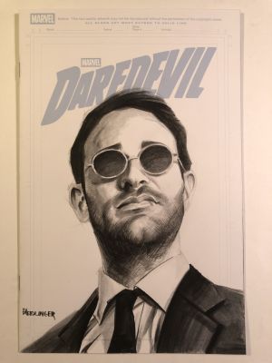 Dan Neidlinger | Daredevil Sketch Cover Featuring Charlie Cox as Matt Murdock | Raremarq (Buy It Now)