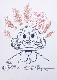 DON ROSA - «Disney» Illustration originale au feutre noir… | Collauctions