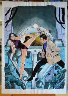 Lazarus Ledd  - Olivares  - Cover acquerello su stampa  - Page volante - EO - (1993) | Catawiki