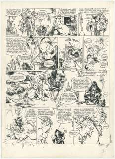 Crisse (Chrispeels, Didier) - Originele pagina (p.7) - Nahomi 1 - De Tovernoten - (1984) | Catawiki