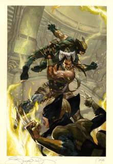 Simone Bianchi | WOLVERINE 8 (LEGACY 400) painted cover | Simone Bianchi