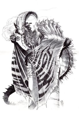 Philippe Bringel | Dragon fumant la pipe | 2DGalleries