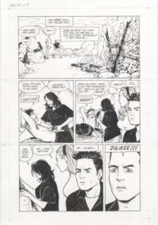 Terry Moore | ECHO Issue 25 Page 17 Original Art | Terry Moore