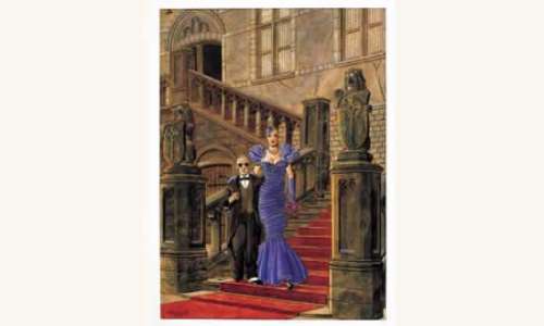 MELIS. Â«Les Maîtres du ChÃ¢teauÂ». Gouache en couleurs sur papier. Format | Tessier Sarrou