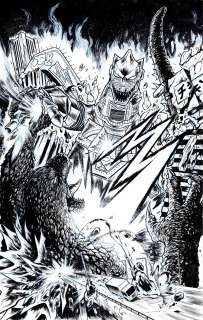 Godzilla Mechagodzilla 50th Anniversary Special #1 - IDW, Cover Art from Edison Neo