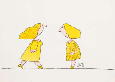 Laville (1937) Art... | LAVILLE (1937) Art abstrait. Illustration au crayon,... | Drouot Estimations