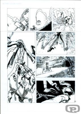 Olivier Vatine | Niourk Volume 2, Page 34 - Original Art by Olivier Vatine | Pulp’s Art